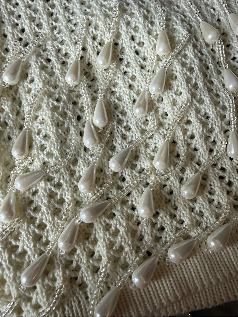 Peppermayo Miracle Beaded Crochet Mini Dress - Picture 4 of 11